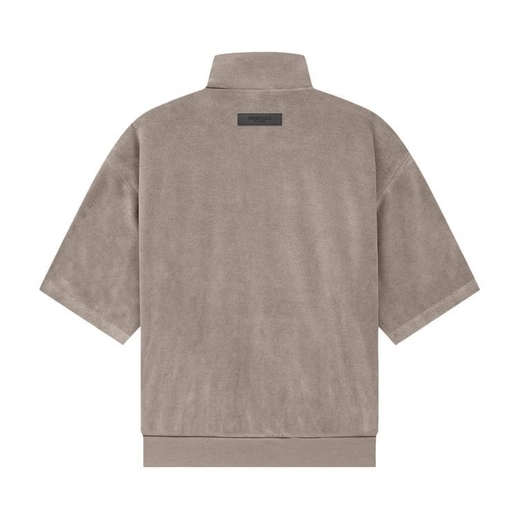 Fear of God Essentials Velour Mockneck Desert Taupe