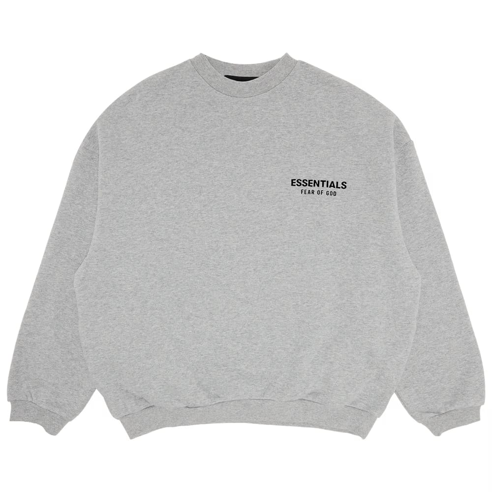 Fear of God Essentials Fleece Crewneck II Light Heather Grey