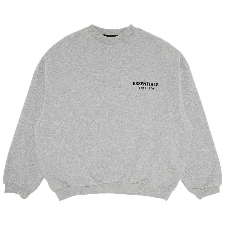Fear of God Essentials Fleece Crewneck II Light Heather Grey