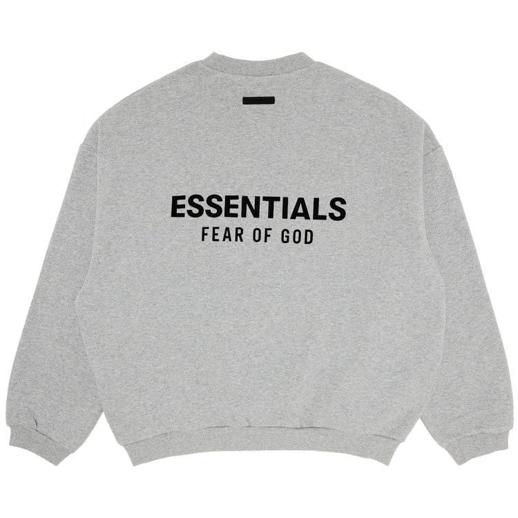 Fear of God Essentials Fleece Crewneck II Light Heather Grey