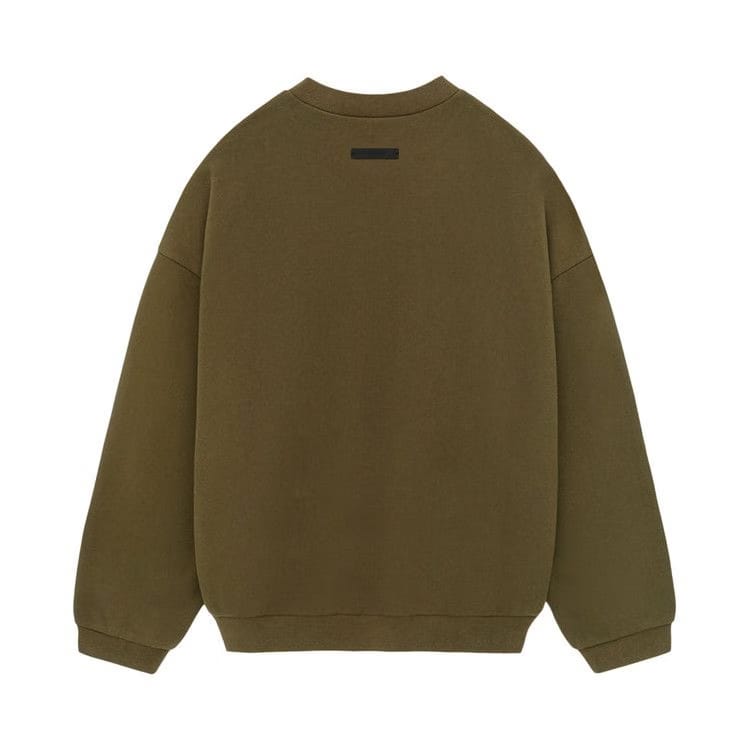 Fear of God Essentials Fleece Crewneck Olive