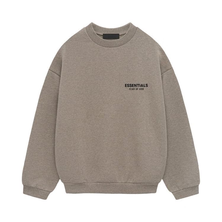 Fear of God Essentials Fleece Crewneck II Heather Grey