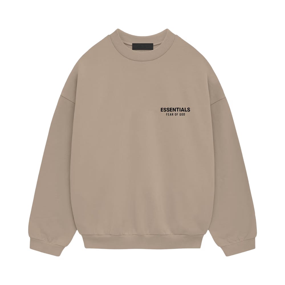 Fear of God Essentials Fleece Crewneck II Desert Sand