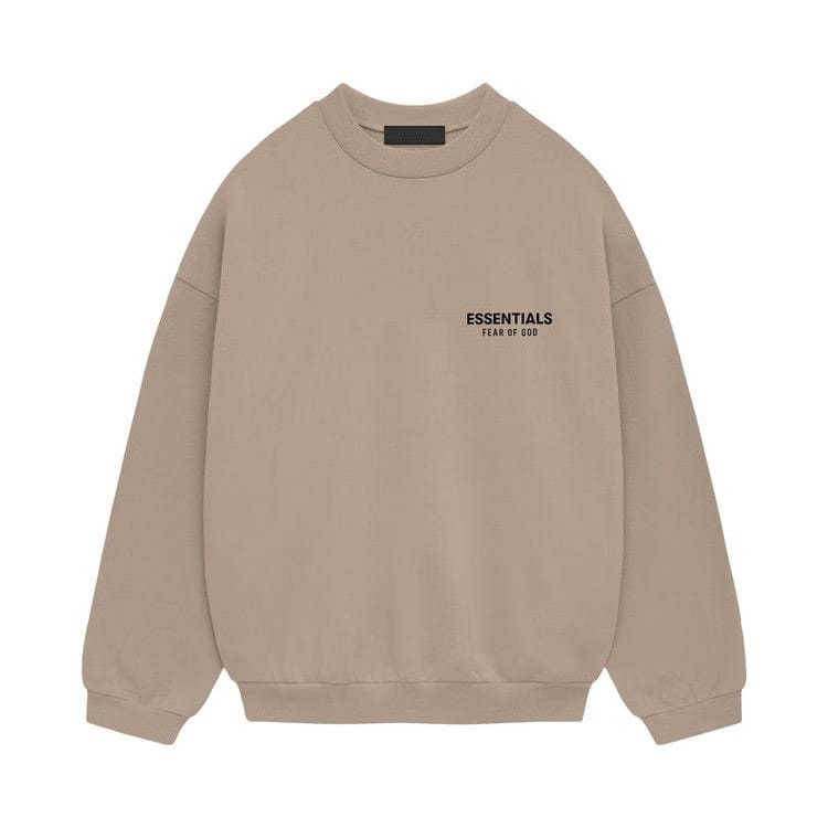 Fear of God Essentials Fleece Crewneck II Desert Sand