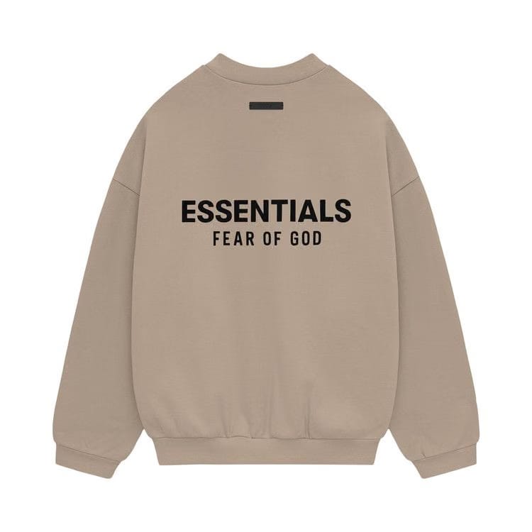 Fear of God Essentials Fleece Crewneck II Desert Sand