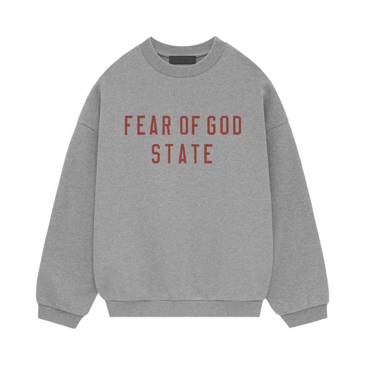 Fear of God Essentials Fleece Crewneck Dark Heather