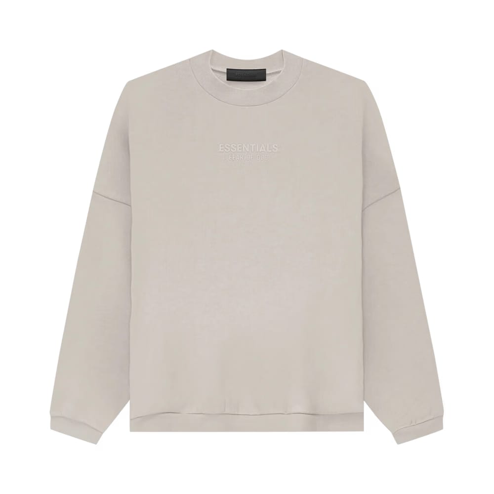 Fear of God Essentials Crewneck Silver Cloud