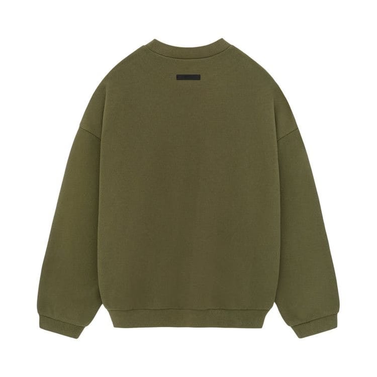 Fear of God Essentials Fleece Crewneck Military