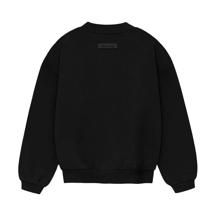 Fear of God Essentials Kids Crewneck Jet Black