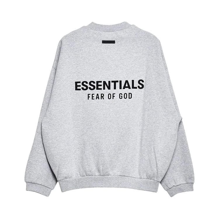Fear of God Essentials Fleece Crewneck Light Heather Grey
