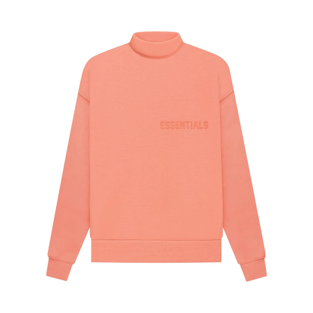 Fear of God Essentials Mockneck Coral