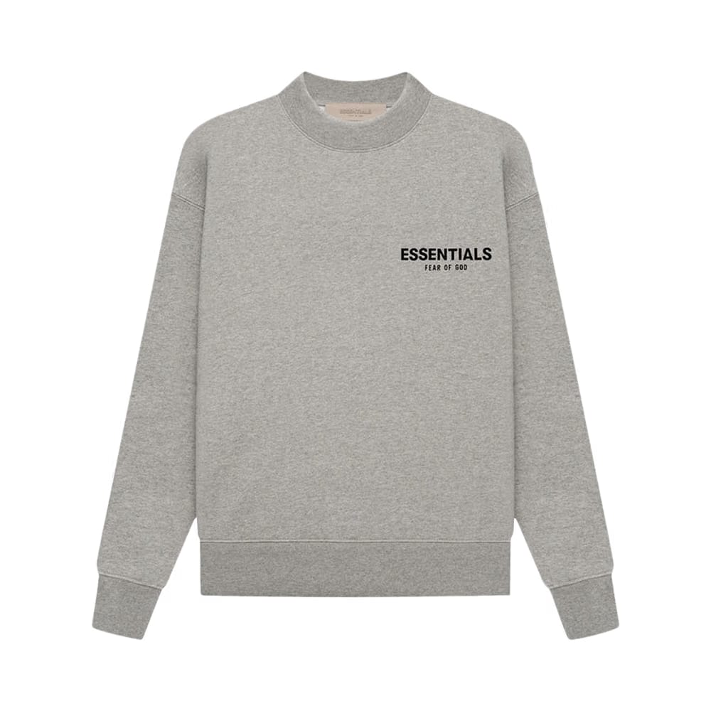 Fear of God Essentials Kids Crewneck Dark Oatmeal