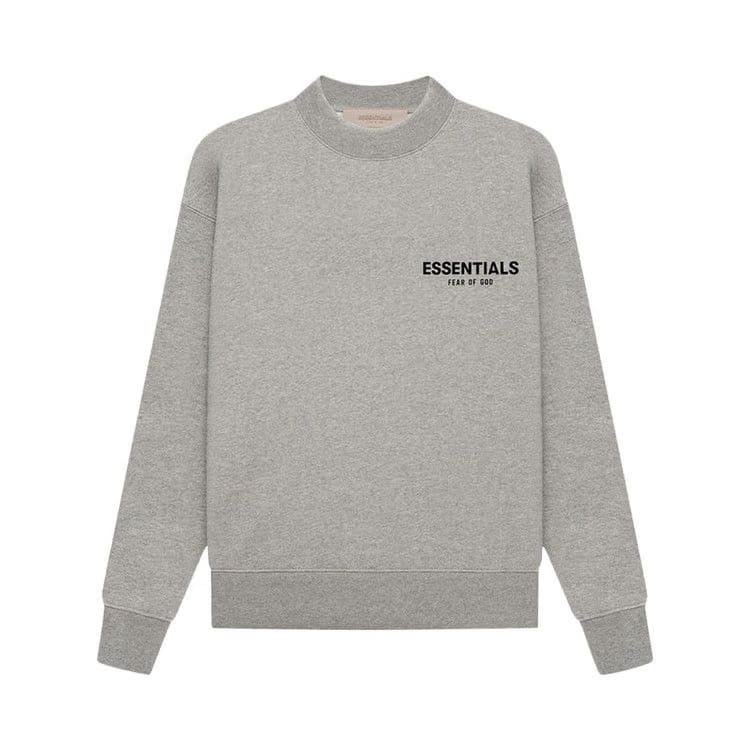Fear of God Essentials Kids Crewneck Dark Oatmeal