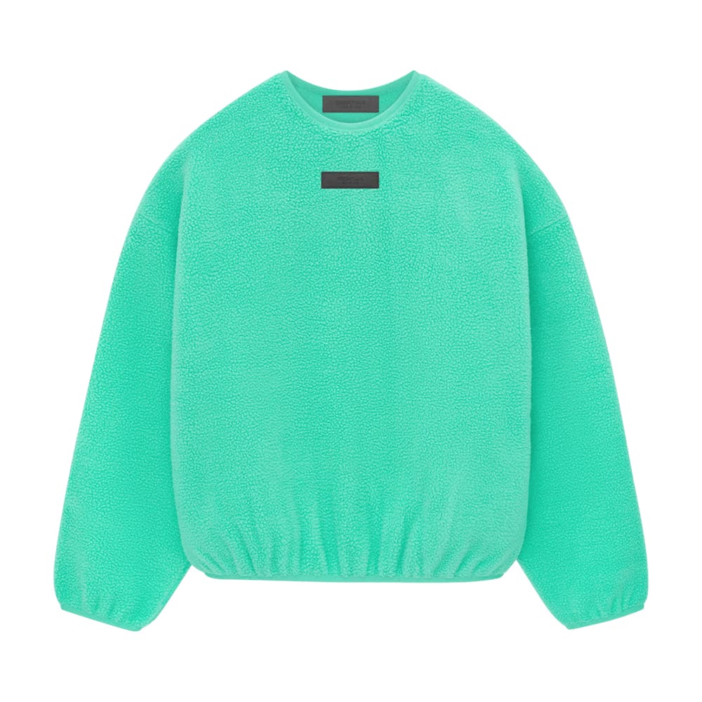 Fear of God Essentials Polar Fleece Crewneck Mint Leaf