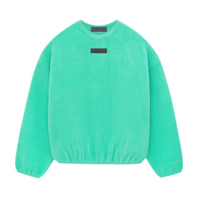 Fear of God Essentials Polar Fleece Crewneck Mint Leaf