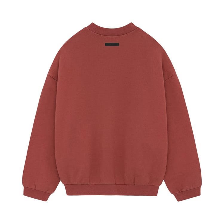 Fear of God Essentials Heavy Fleece Crewneck Crimson