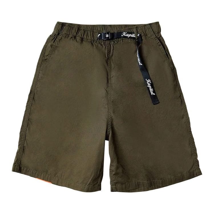 Kapital Combed Burberry Easy Shorts (Rainbowy) Khaki/Yellow