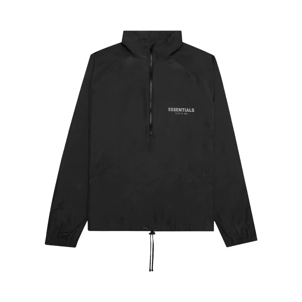 Fear of God Essentials Mockneck Half Zip Strech Limo