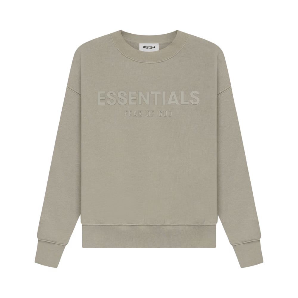 Fear of God Essentials Kids Pull-Over Crewneck Moss