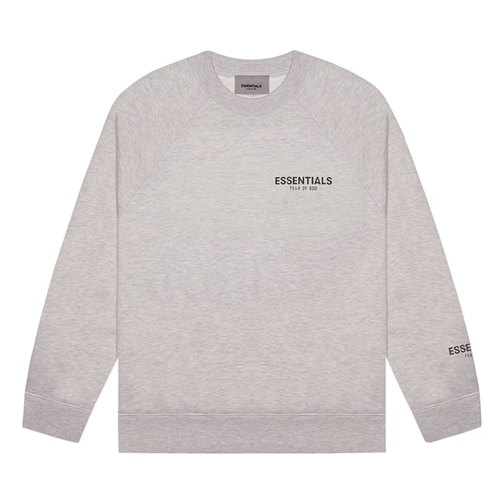 Fear of God Essentials Kids Pullover Crewneck Oatmeal