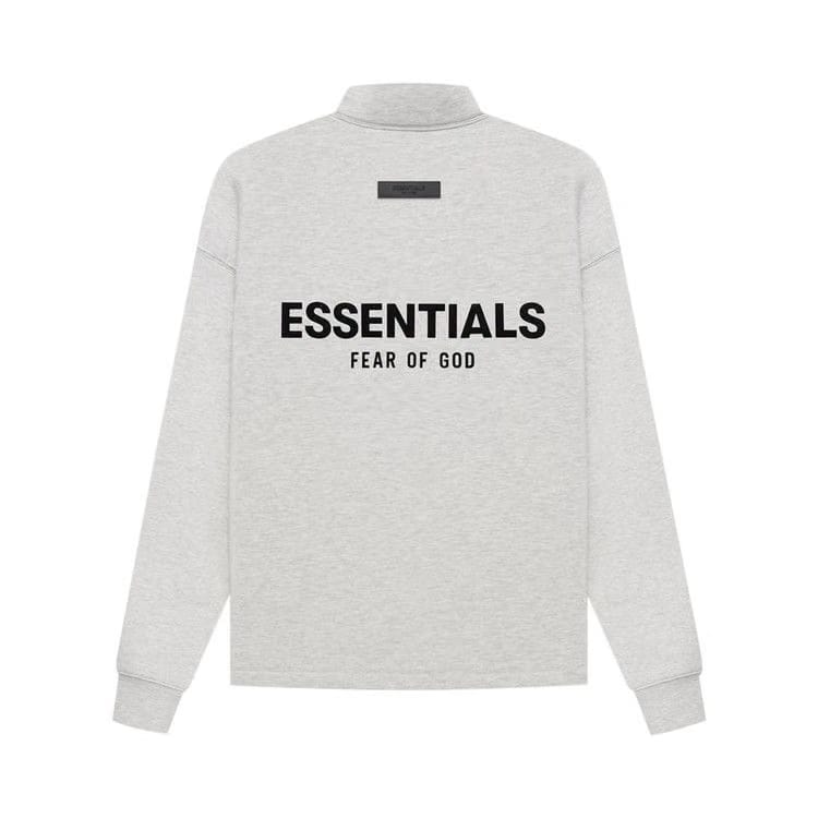 Fear of God Essentials Relaxed Mockneck Light Oatmeal