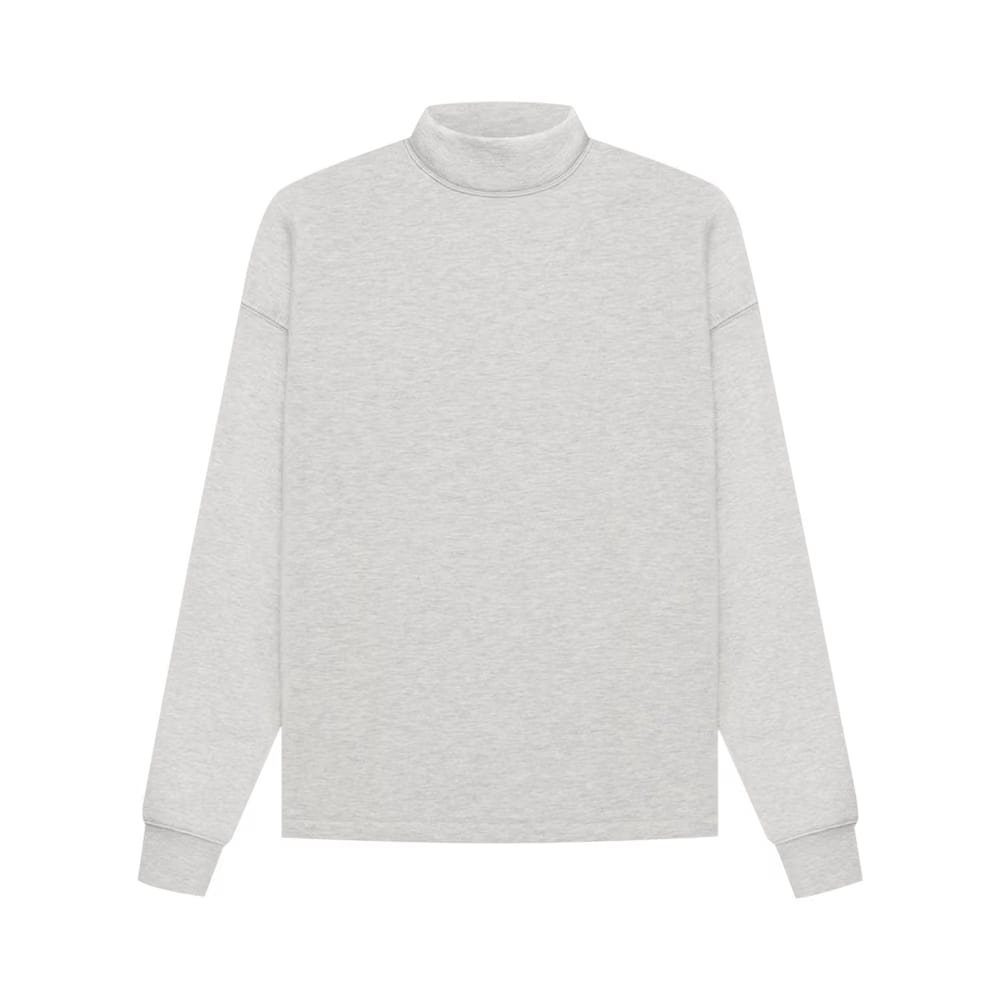 Fear of God Essentials Relaxed Mockneck Light Oatmeal
