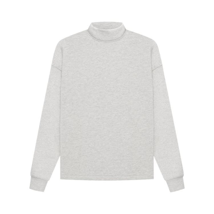 Fear of God Essentials Relaxed Mockneck Light Oatmeal