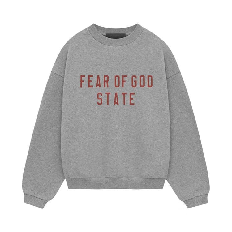 Fear of God Essentials Kids Fleece Crewneck Dark Heather