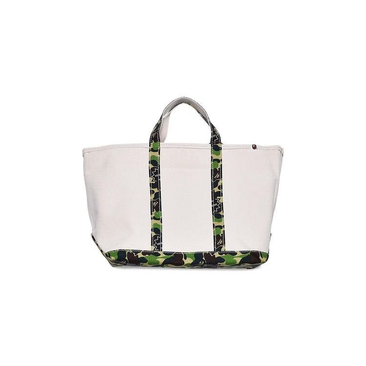 Saint Michael x BAPE Large Tote Bag White/Camo