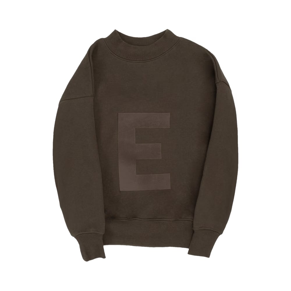 Fear of God Essentials Kids Crewneck Off Black