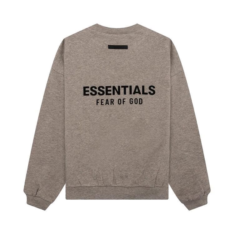 Fear of God Essentials Kids Fleece Crewneck Heather Grey