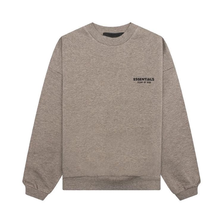 Fear of God Essentials Kids Fleece Crewneck Heather Grey