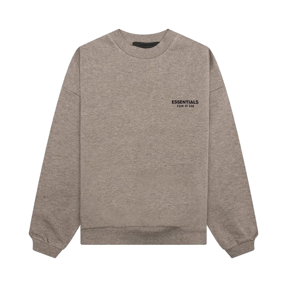 Fear of God Essentials Kids Fleece Crewneck Heather Grey