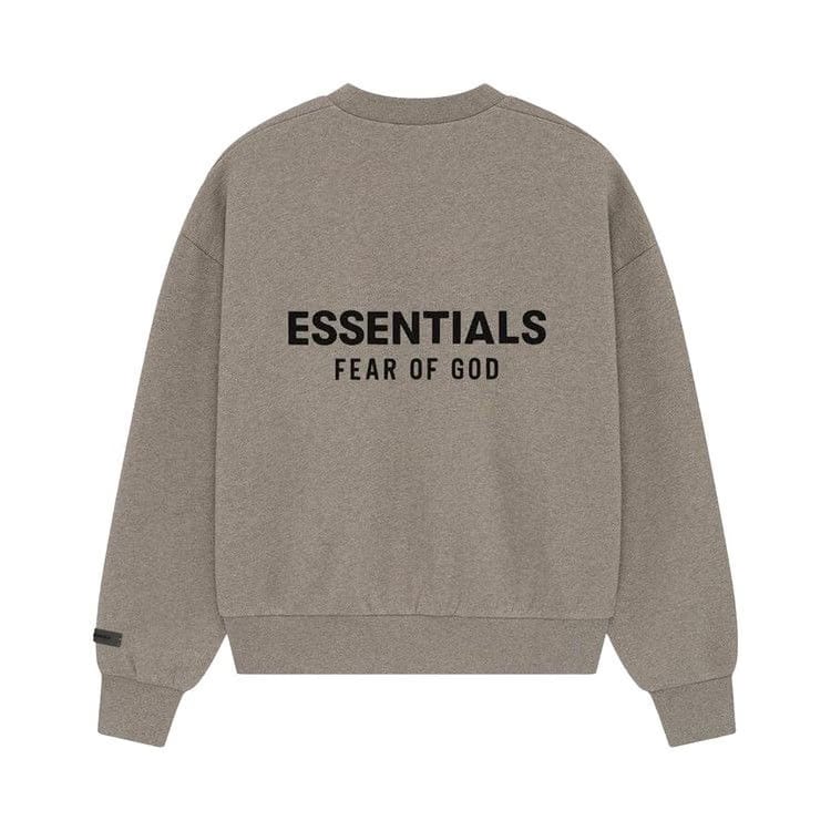Fear of God Essentials Classic Fit Fleece Crewneck Homestead Heather