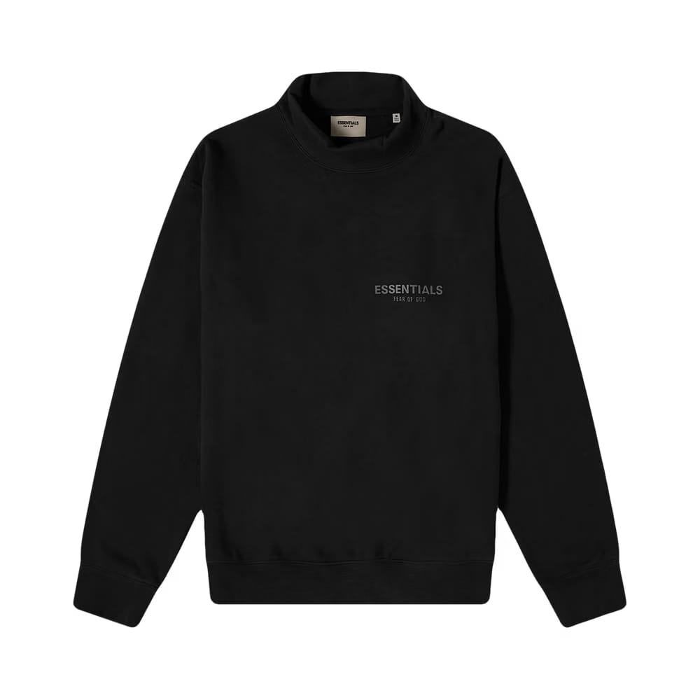 Fear of God Essentials Pull-Over Mockneck Black