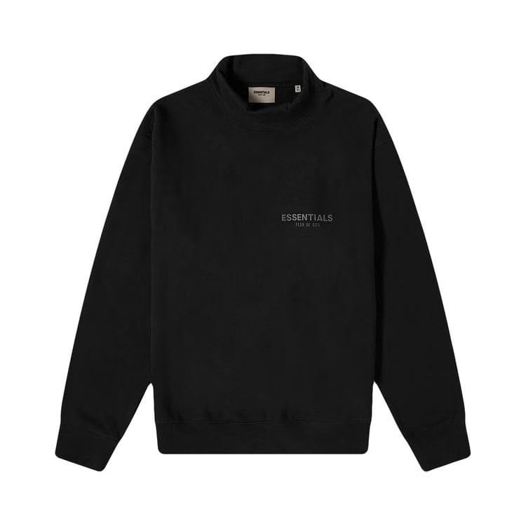 Fear of God Essentials Pull-Over Mockneck Black