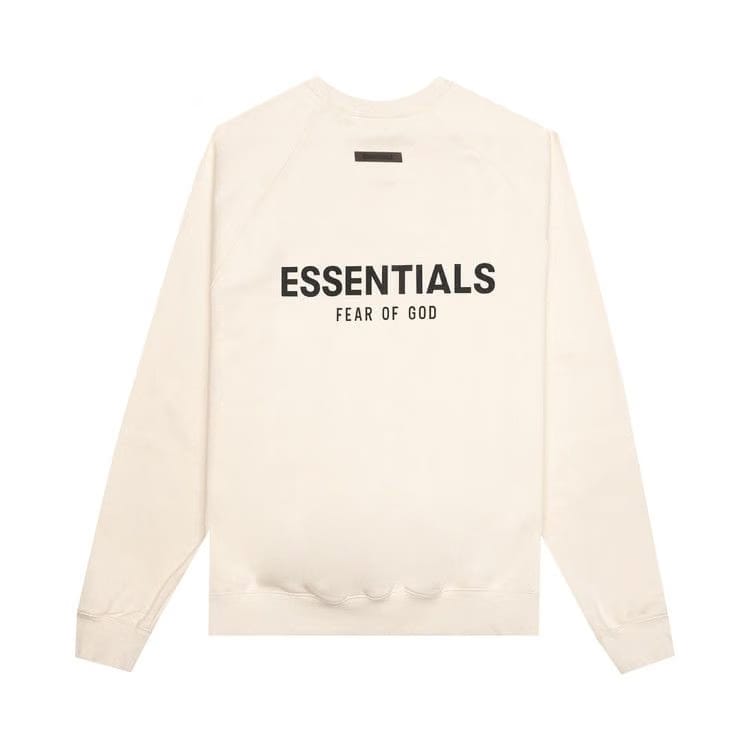 Fear of God Essentials Pull-Over Crewneck Buttercream