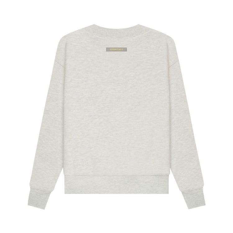 Fear of God Essentials Kids Pull-Over Crewneck Light Heather Oatmeal
