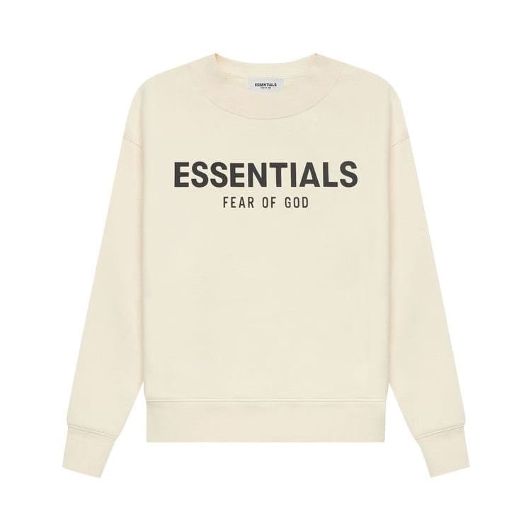 Fear of God Essentials Kids Pull-Over Crewneck Buttercream