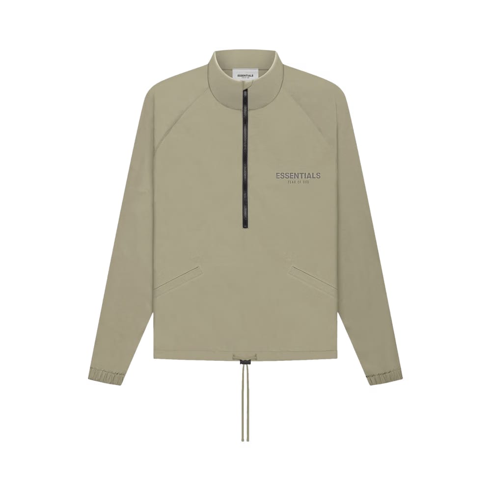 Fear of God Essentials Half Zip Track Jacket Pistachio
