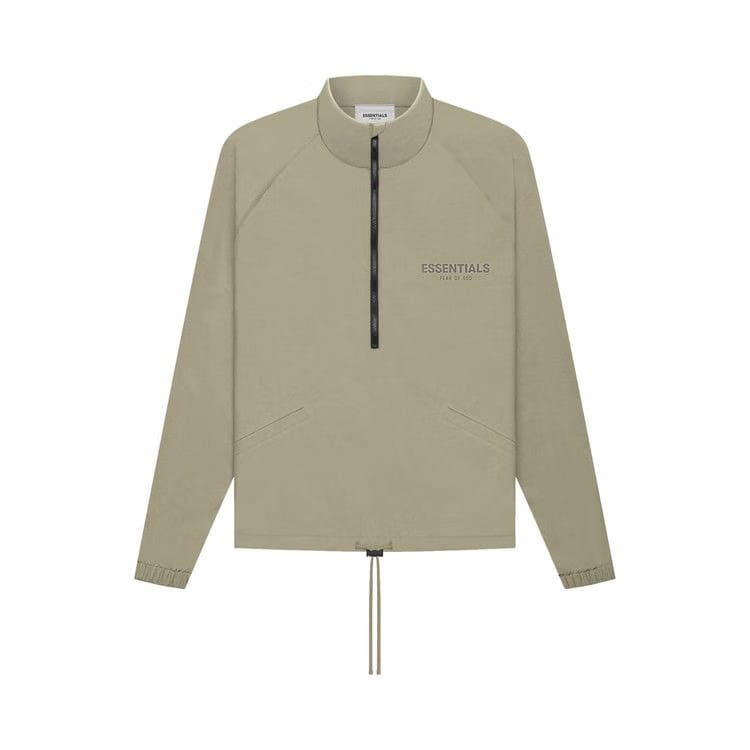 Fear of God Essentials Half Zip Track Jacket Pistachio