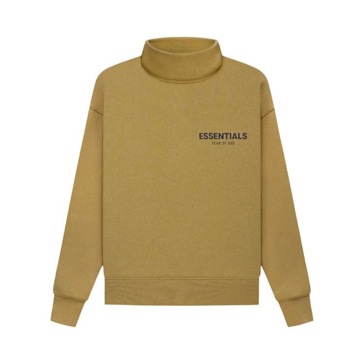 Fear of God Essentials Kids Pullover Mockneck Amber