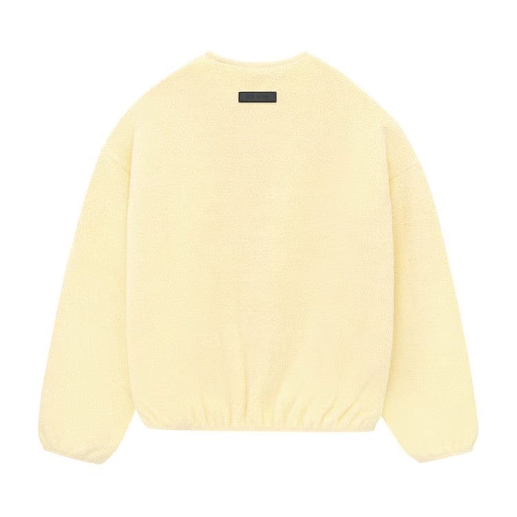 Fear of God Essentials Polar Fleece Crewneck Garden Yellow