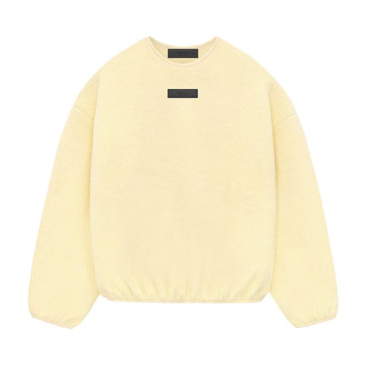 Fear of God Essentials Polar Fleece Crewneck Garden Yellow