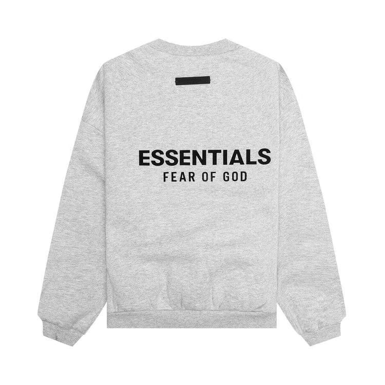 Fear of God Essentials Kids Fleece Crewneck Light Heather Grey