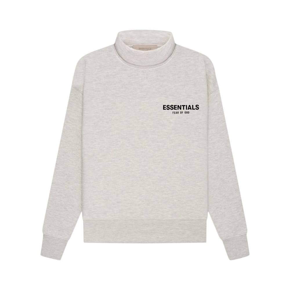 Fear of God Essentials Kids Mockneck Light Oatmeal