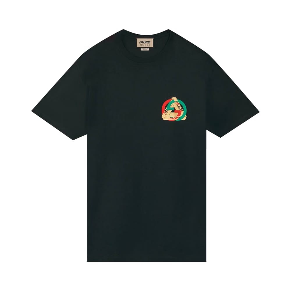 Gucci x Palace Printed Heavy Cotton Jersey T-Shirt Black