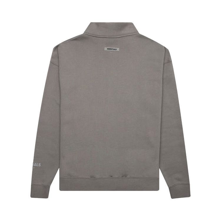 Fear of God Essentials Mockneck Half Zip Cement