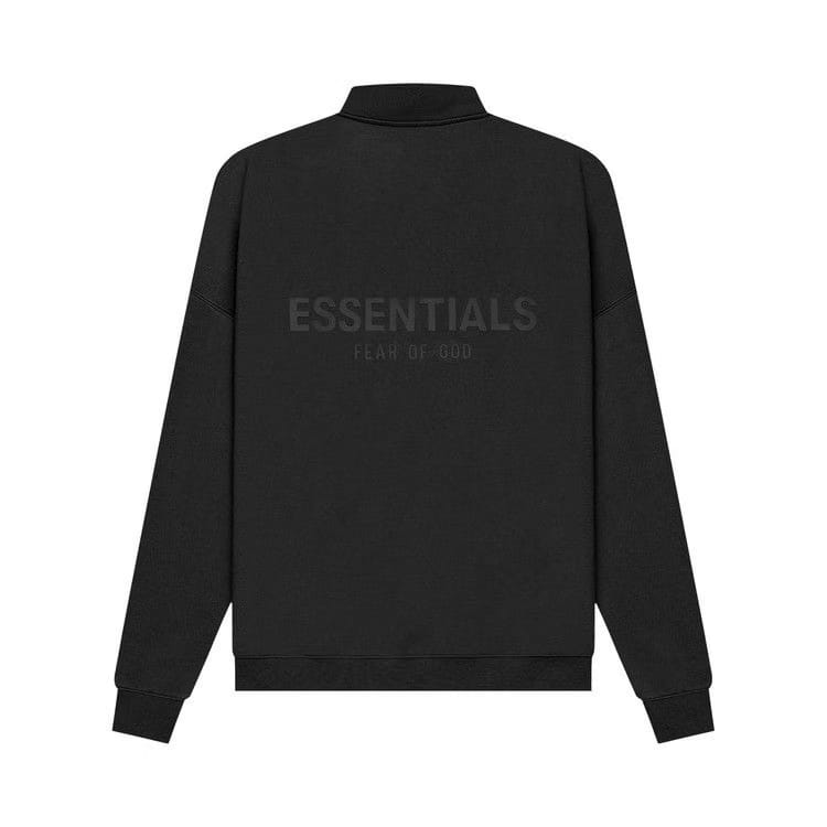 Fear of God Essentials Mockneck Half Zip Black