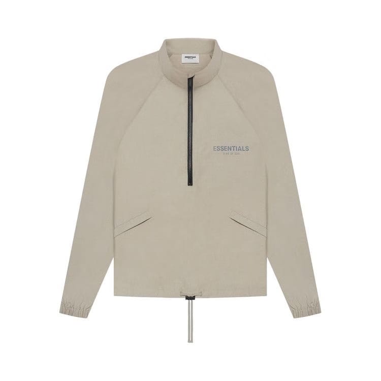 Fear of God Essentials Half-Zip Jacket Moss